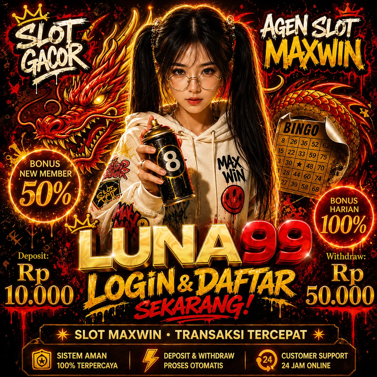 LUNA99 Agen Situs Game Online Terkini, Daftar Dan Login Sekarang